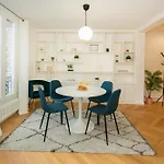 Apartmán Bnbnova - Haussmann - 2br Near Champs-elysees